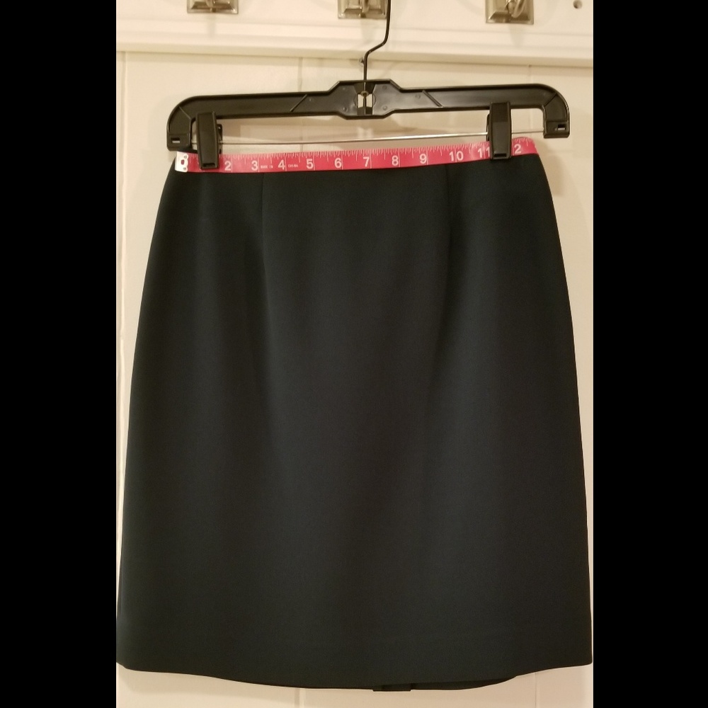 Deep Teal Suit Skirt EUC
